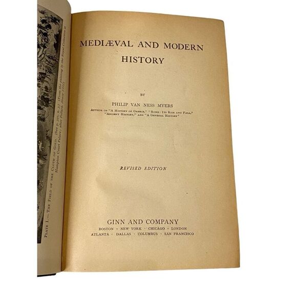 Mediaeval And Modern History Hardcover Book Revised Edition - Picture 4 of 16